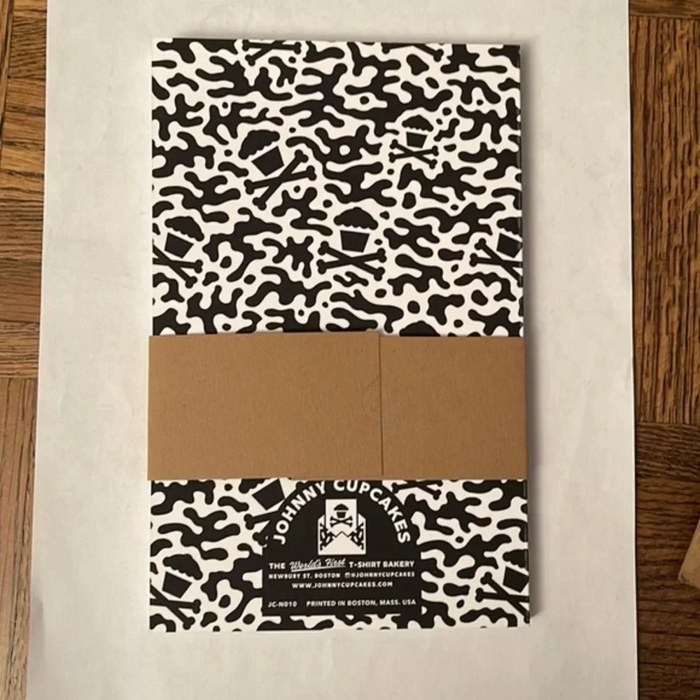 NWT Johnny Cupcakes Journal Notebook